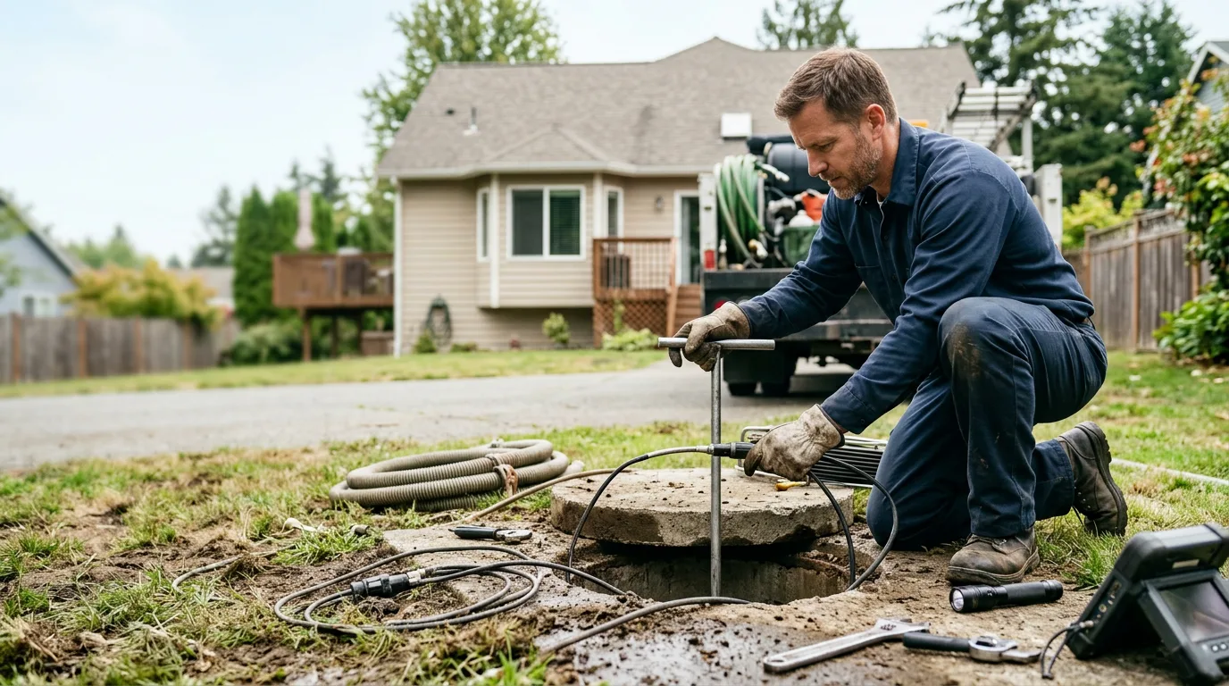 Septic Tank Pumping in Caspian, MI